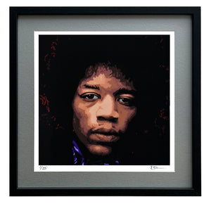 Jimi Hendrix Limited Edition Framed Print