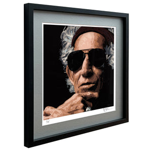 Keith Richards Limited Edition Framed Print