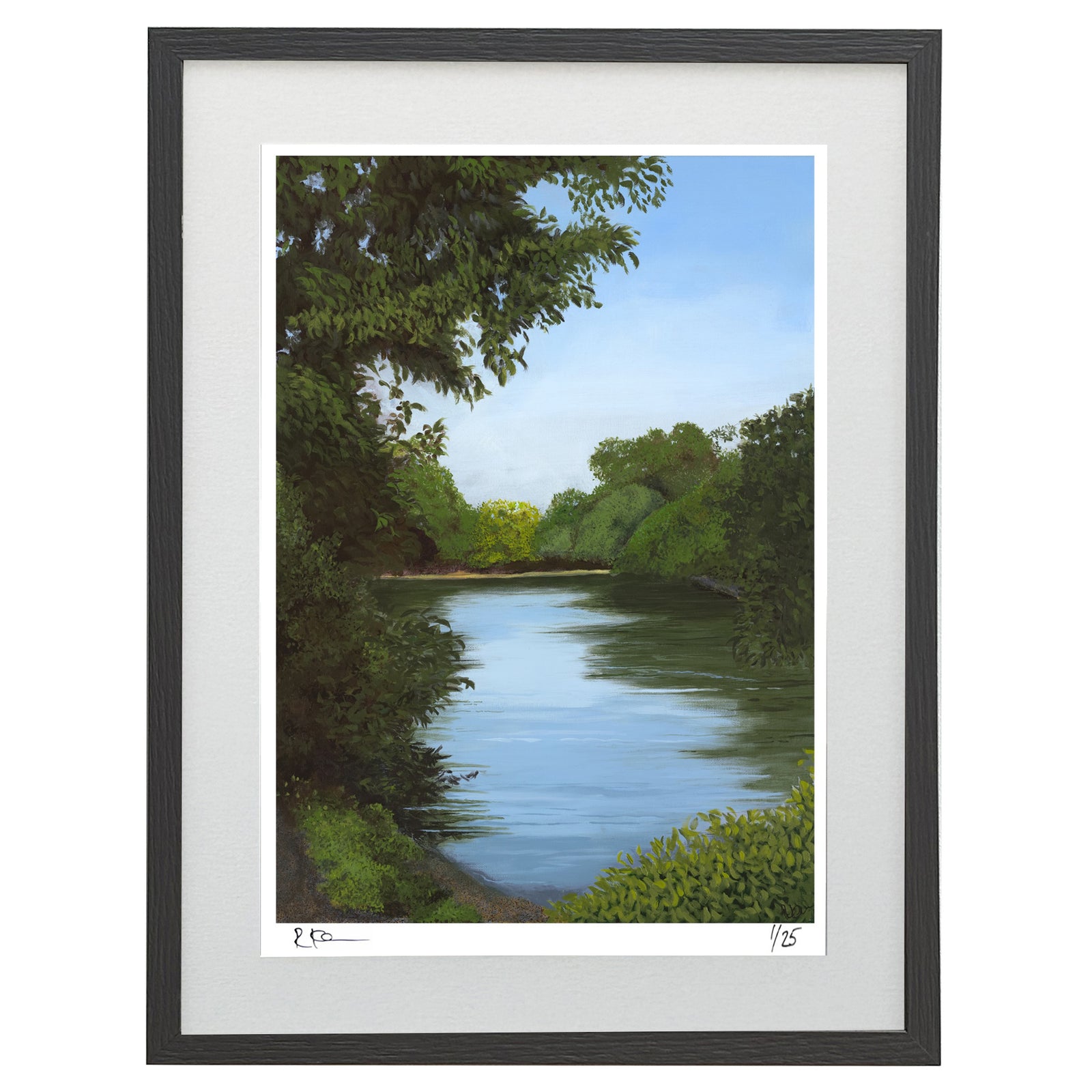 Wimbledon Common Limited Edition Framed Print
