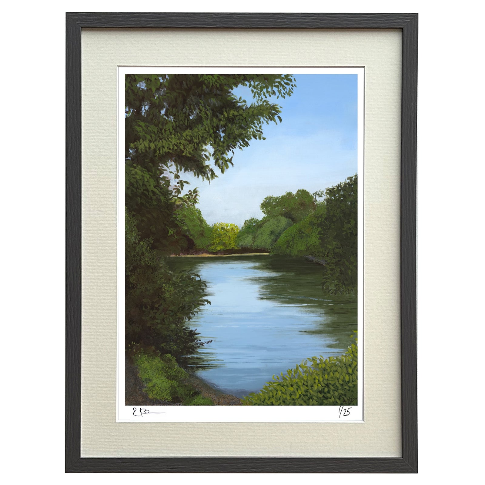 Wimbledon Common Limited Edition Framed Print