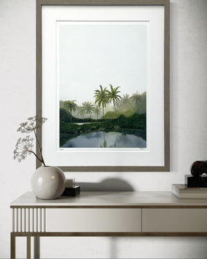 Mists of the Lagoon Limited Edition Framed Print