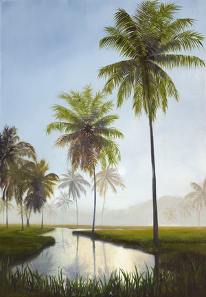 Palm Serenity Limited Edition Framed Print