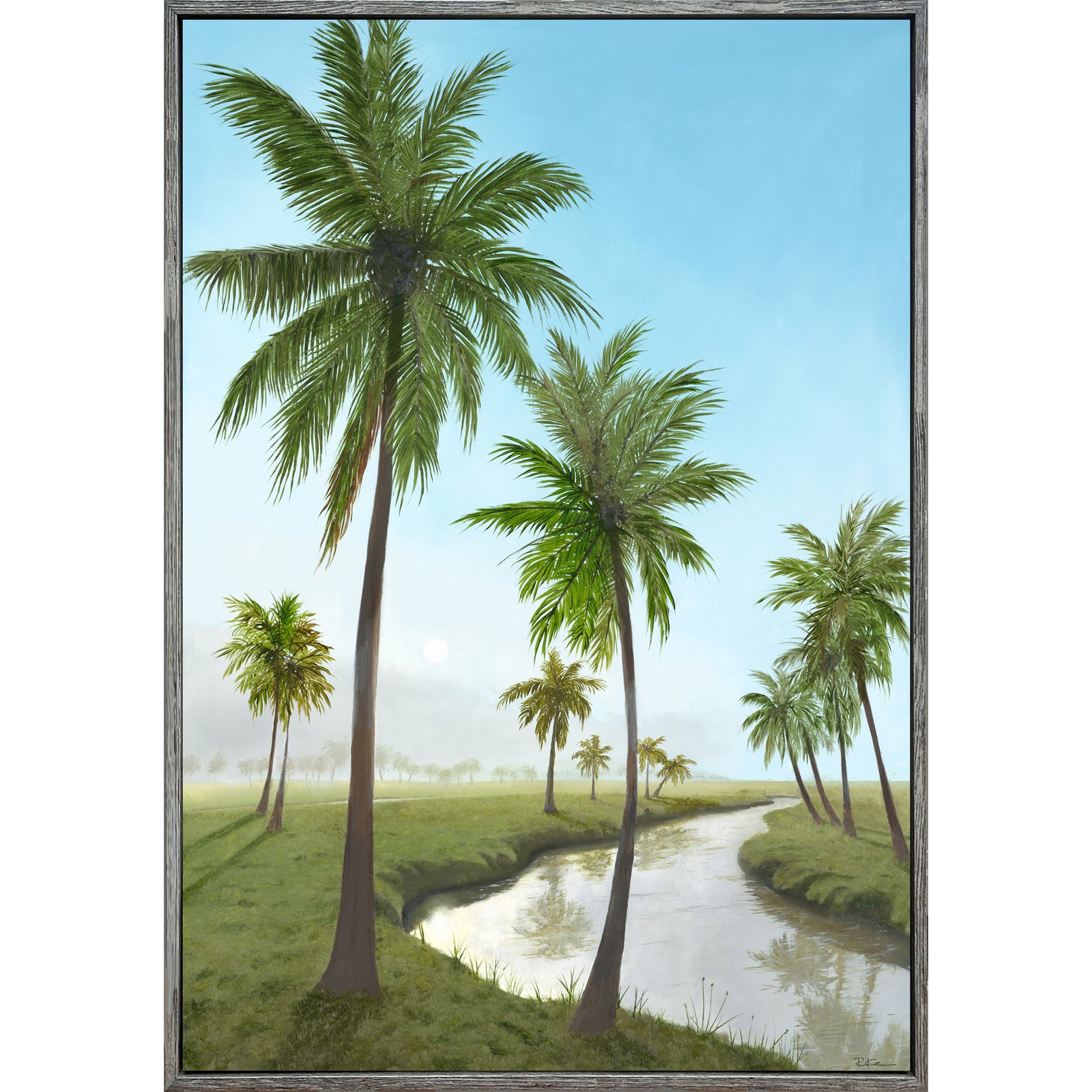 River of Quiet Palms