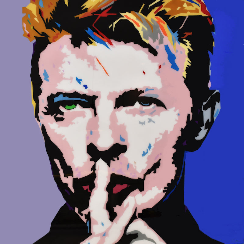 David Bowie 100x100cm