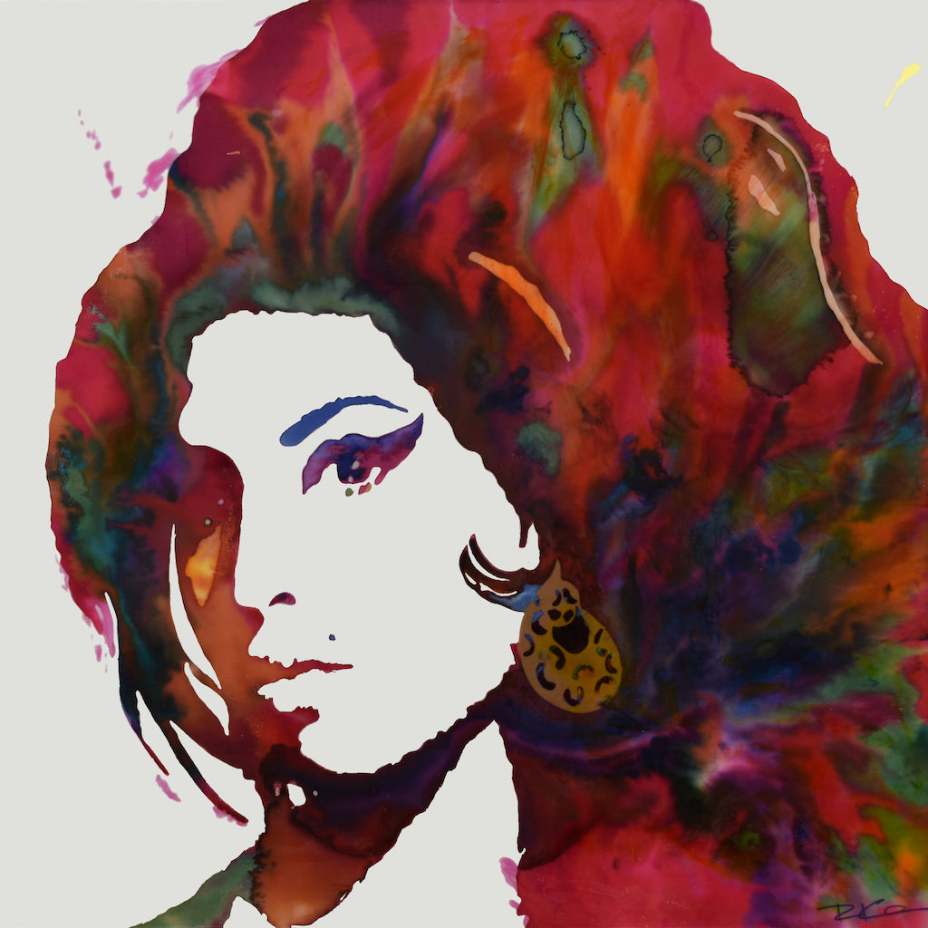 Amy Winehouse 100x100cm