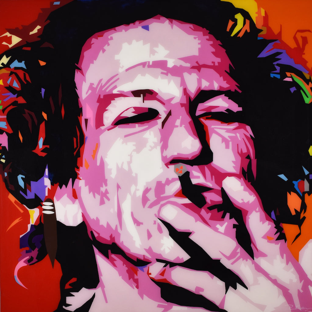 Keith Richards - Robert Kerr Art