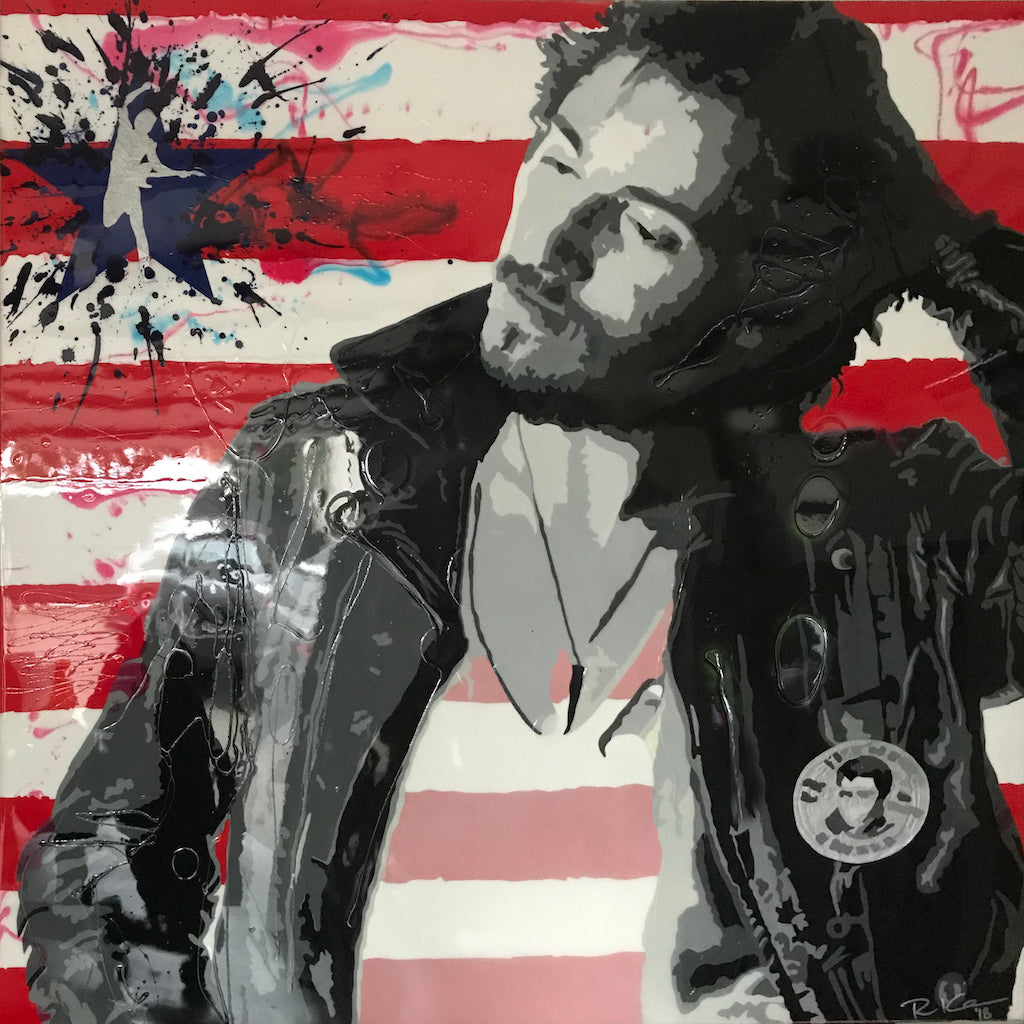 Bruce Springsteen 120x120cm