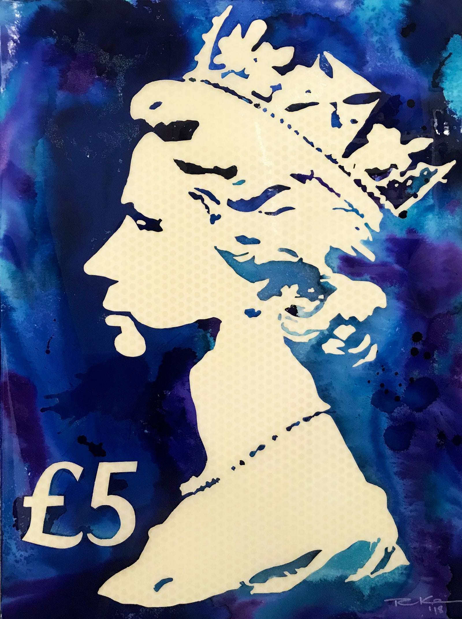 Queen 100x75cm
