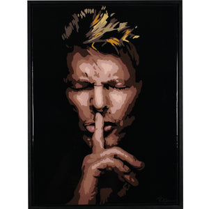 David Bowie Shhh (Framed)