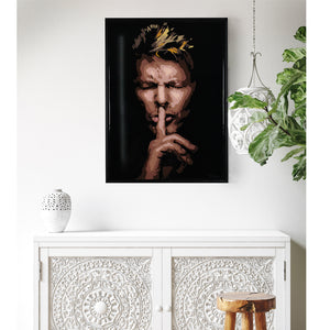 David Bowie Shhh (Framed)