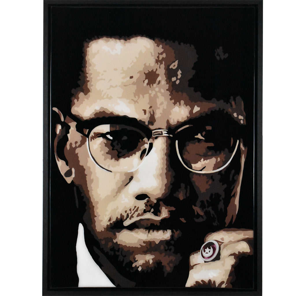 Malcolm X (Framed)